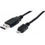 USB-Kabel ShiverPeaks BS77183 3 m USB A Micro-USB B Schwarz