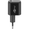 Goobay Ladegerät 65331 Indoor AC Schnellladegerät Schwarz USB Type-C