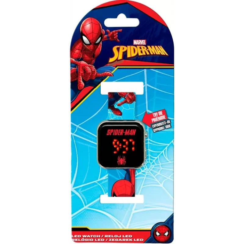 Kids Euroswan analoge Kinder-Armbanduhr Watch Spiderman Modell SPD4987