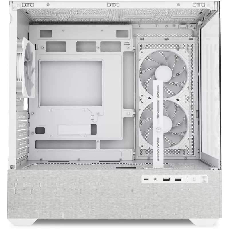 Sharkoon MK7 ARGB mATX Gehäuse 2xGlas Weiß