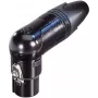 Neutrik XLR-Buchsenstecker, abgewinkelt Polzahl: 3 Schwarz NC3FRX-BAG 1 Stück (NC3FRX-BAG)