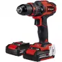 EINHELL Akku-Bohrschrauber TE-CD 18/40 Li +64 2x2Ah | Einhell