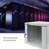 Rack-Schrank QOLTEC 19 Zoll 9U 600x500x600 Wand- oder Bodenmontage Servergehäuse