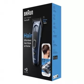 Braun HC5350 Haarschneider, 17 Längen, kabellos