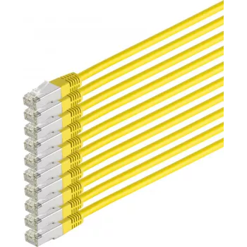 Netzwerkkabel S/CONN RJ45-RJ45 ShiverPeaks 75711-H0.5Y-SET10