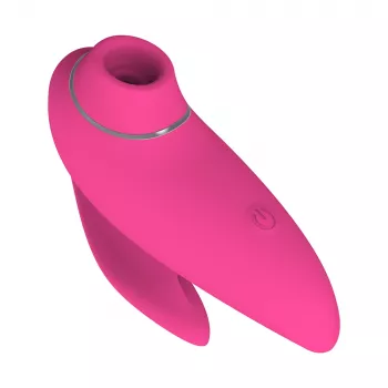 Klitoris-Massagegerät Erolab Dolphin VVS01r Rose Pink — kompakter persönlicher Stimulator, USB-wiederaufladbar