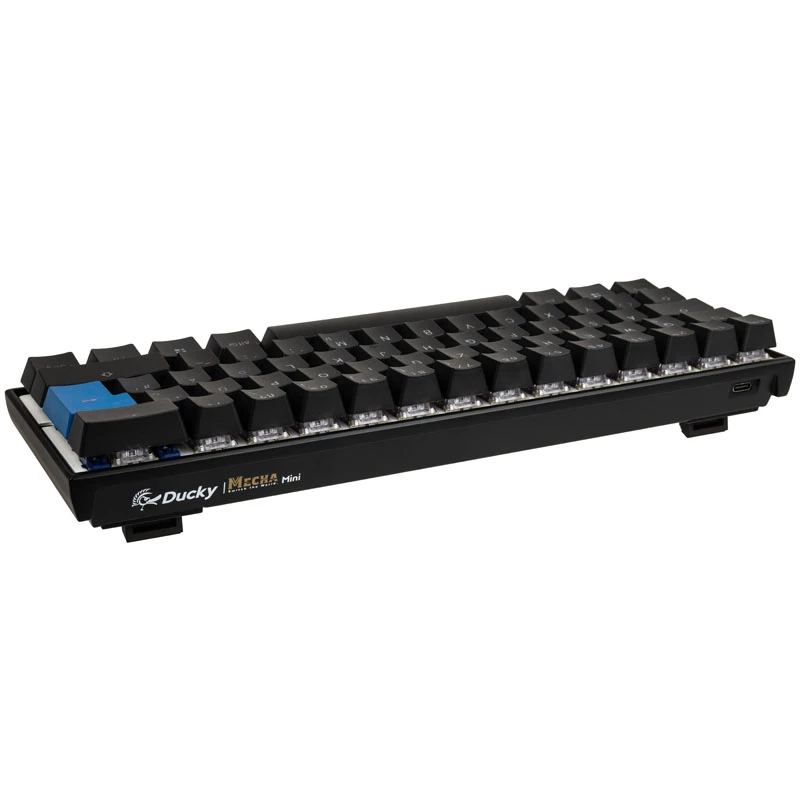 Ducky Mecha Mini Tastatur Gaming USB Deutsch Schwarz