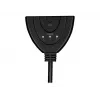 LogiLink - Video-/Audio-Splitter/Switch - 3 x HDMI - Desktop