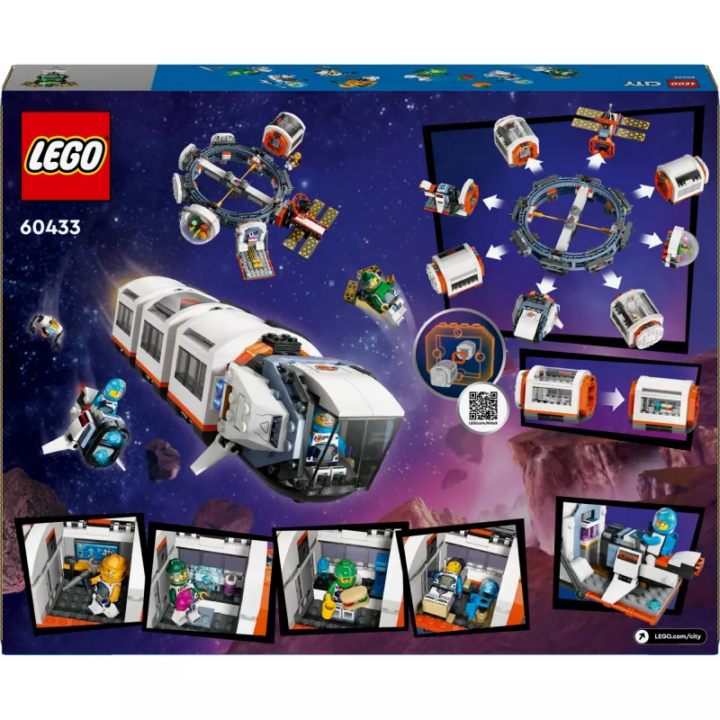 LEGO CITY 60433 MODULARE RAUMSTATION