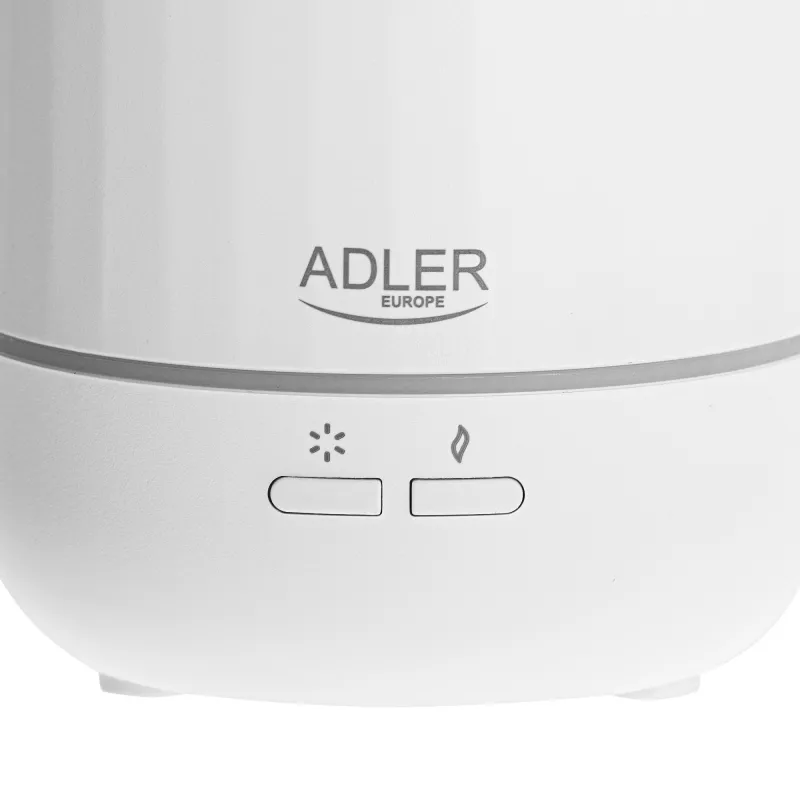 Ultraschall-Aromadiffusor Adler AD 7968 – weiß, für Räume bis 25 m²