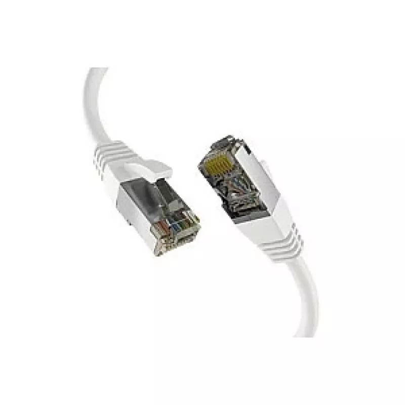 EFB-Elektronik CAT8.1 Weiß 5m RJ45 Patchkabel S/FTP PIMF LSZH 2000MHZ 40GB Netzwerkkabel Hersteller: EFB Elektronik (EC020200316)