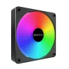 Montech GF120 V2 ARGB Computer-Gehäuselüfter-Modul 12 cm Schwarz 1 Stk.