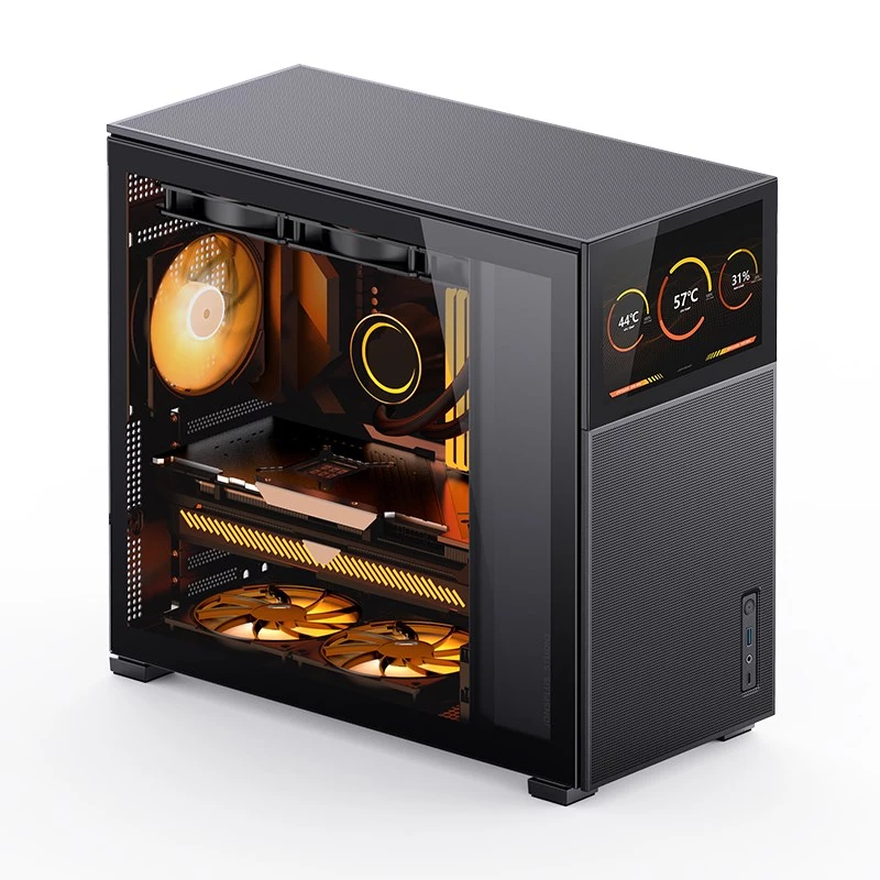PC-Gehäuse Jonsbo D41 MESH Midi Tower Schwarz
