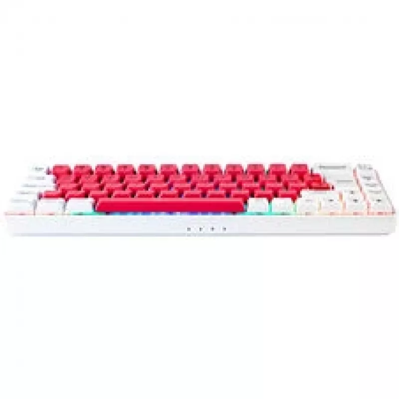 GAMIAC TKL69G SF Gaming Tastatur, Kailh Rot - Weiß/Rot