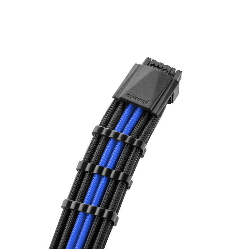 CableMod PRO ModMesh 12VHPWR Kabelverlängerungskit schwarz/blau — 12VHPWR GPU Stromverlängerung