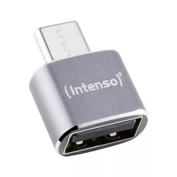 Intenso 3er-Pack USB-Adapter USB-A -> USB-C C480C Aluminium