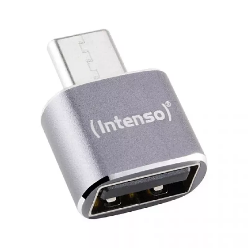Intenso 3er-Pack USB-Adapter USB-A -> USB-C C480C Aluminium
