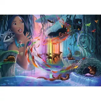 Jigsaw Puzzle Ravensburger Disney Castle Collection Pocahontas 1000 Teile