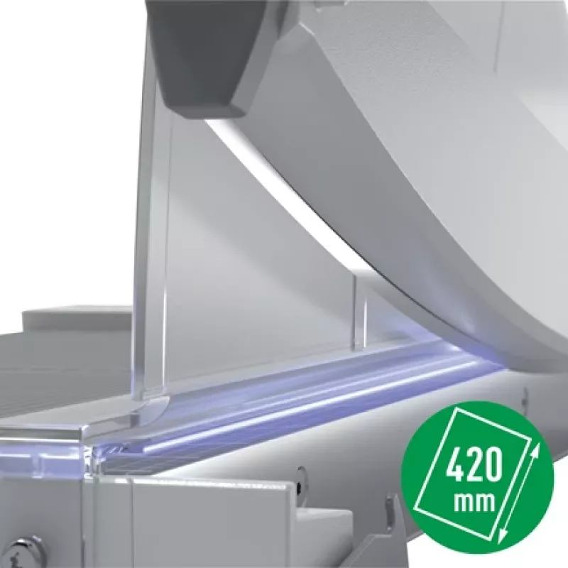 Leitz Precision Home Office Papierschneider A3, 10 Blatt, manuelle Klemme, Edelstahl, A3, 80 g/m², Stahl