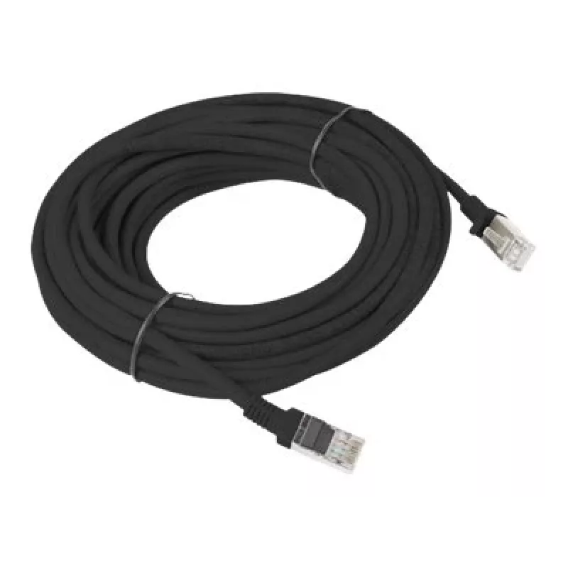 Netzwerkkabel LANBERG PCU6-10CC-1000-BK RJ-45 Cat6 U/UTP 10 m Schwarz