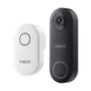 Reolink D340W - 5MP Video-Türklingel mit Gong, 2,4/5 GHz WLAN, Personenerkennung, Zwei-Wege-Audio, kompatibel mit NVRs
