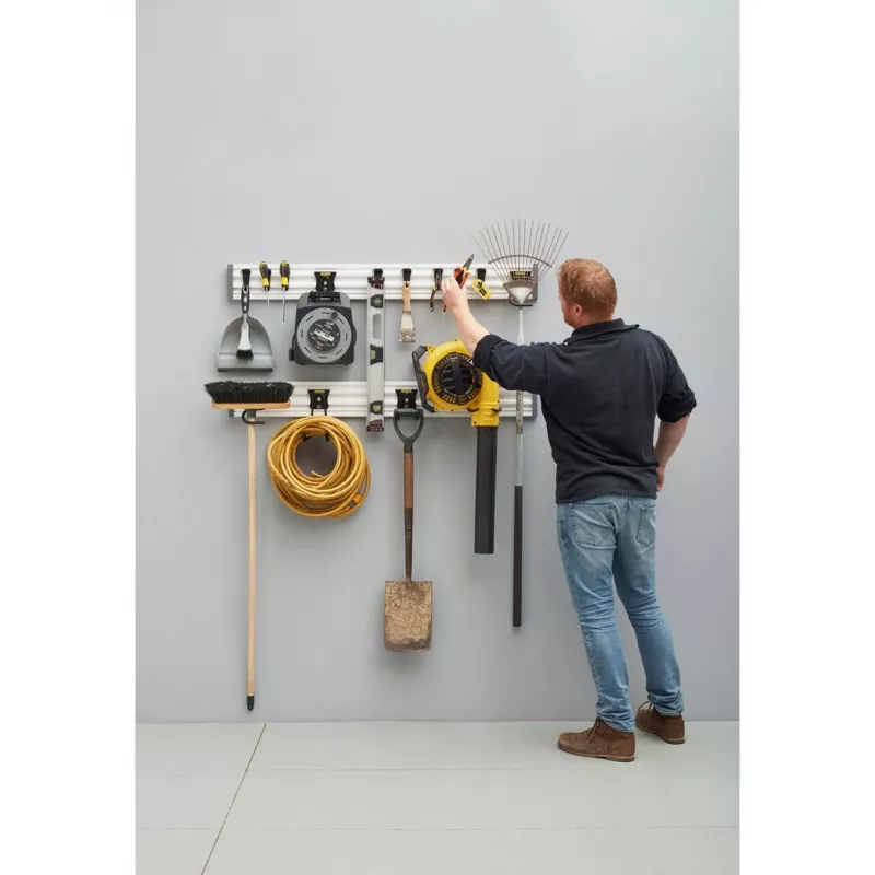 Stanley STST22000-1 Gartenwerkzeug-Aufbewahrungsregal Wandmontage Stahl