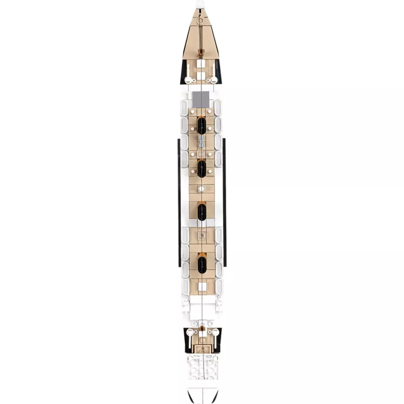Konstruktionsset Cobi R.M.S. Titanic Modell 593 Teile COBI-1680 — Maßstabsgetreue Modellbausteine