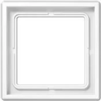 JUNG LS 981 WW Wandplatte/Schalterabdeckung Weiß (LS 981 WW)