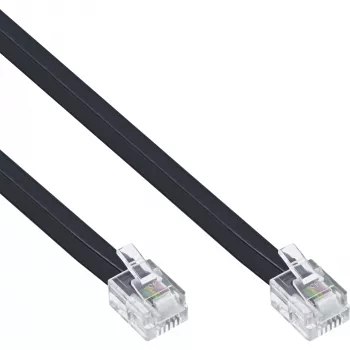 InLine Modular Kabel RJ12 Stecker / Stecker 6P6C 20m