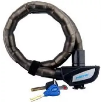 Fahrradschloss FISCHER 85861 — 900 mm Länge, 24 mm Durchmesser, schwarz