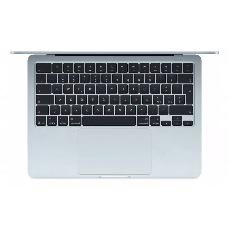 MacBook Air 13, Himmelblau, M4 (10-CPU/10-GPU), 16 GB, 512 GB, Deutsch, 35 W Dual-USB-C-Netzteil, MC6U4D/A