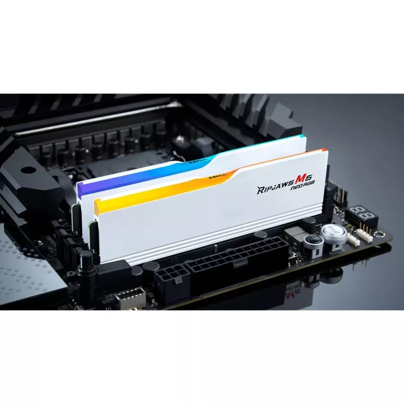DIMM 64 GB DDR5-6000 (2x 32 GB) Dual-Kit, Speicher F5-6000J3238G32GX2-RM5NRW, Ripjaws M5 Neo, AMD EXPO