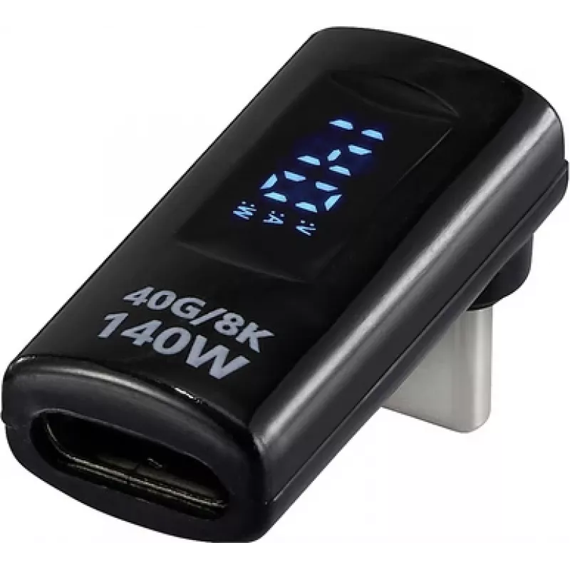Renkforce USB-C-Adapter[1x Stecker - 1x Buchse] USB4 L-Typ Stecker auf Buchse (RF-6826674)