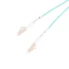 Extralink LC/UPC zu LC/UPC Glasfaser-Patchkabel, Multimode OM3, Duplex, 3 mm Mantel, 2 m