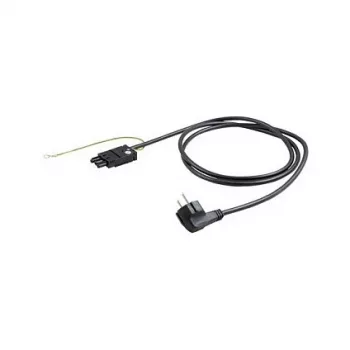 Netzkabel Bachmann 375.117, 5 m, schwarz