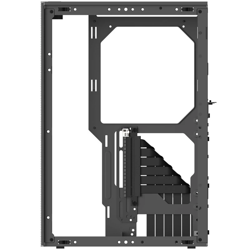 Supd Riser Ribbon Kabel – PCIe 4.0, 270 mm, schwarz
