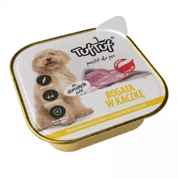 TUF TUF Alupak Entenpastete - Nassfutter für Hunde - 300g