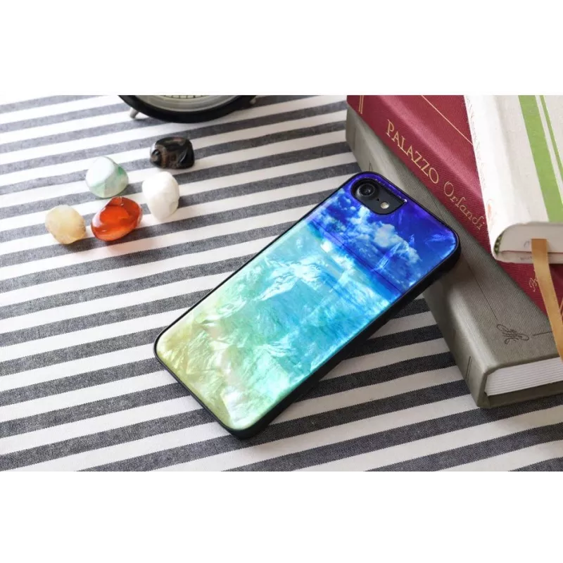 Schutzhülle iKins für Apple iPhone 8/7 – Beach Schwarz