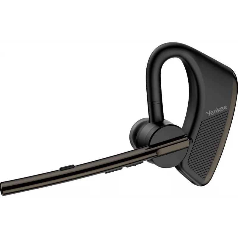 Kabelgebundenes/Bluetooth-Freisprechset YENKEE YHF F20BK – Headset mit Inline-Mikrofon für Anrufe und Audio