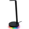 Razer Base Station V2 Chroma, Schwarz, 2 x USB 3.1-Anschlüsse, 1 x 3,5-mm-Combo-Anschluss mit integriertem DAC, 7.1-Surround-Sound, Razer Chroma™ RGB, Aluminiumkonstruktion, rutschfeste Basis