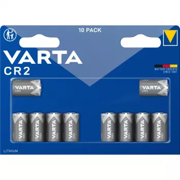 Varta CR 2 SP - Lithium-Batterie CR2 920 mAh 10er-Pack - Batterie - CR 2/CR 15270