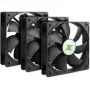 INTER-TECH 88887289 120mm Gehäuselüfter 3er-Pack Schwarz