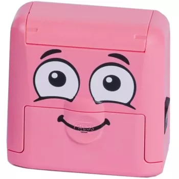 Colop Marky Rechteckiger Pinker Stempel für Papier und Textil