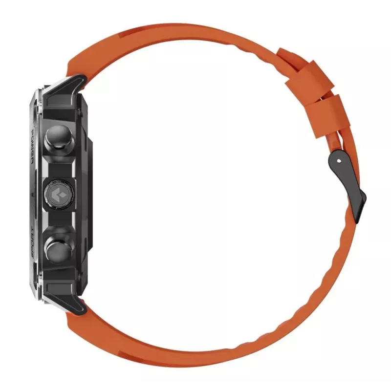 Smartwatch Garett Atom Schwarz Steel