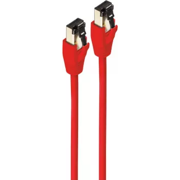 Netzwerkkabel ShiverPeaks BS08-41044 Rot 3m Cat8.1 F/FTP