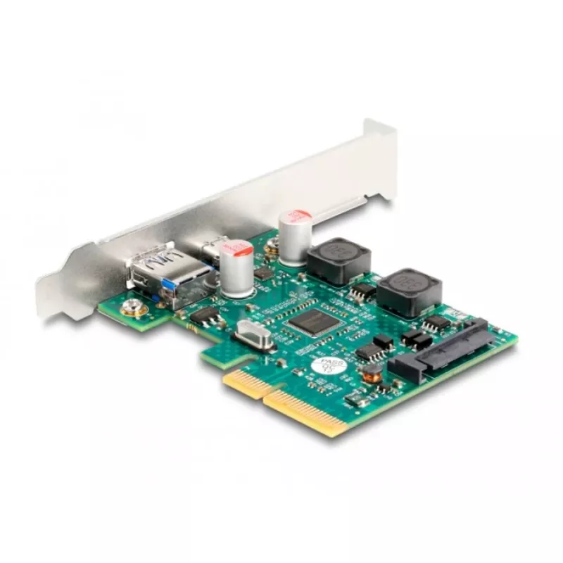 DeLOCK PCI Express x4-Karte 1 x USB Type-C 1 x USB Type-A 10 Gbit/s