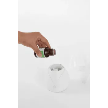 Aroma-Diffusor Stylies Luna Weiß — Ultraschall-Diffusor, Ø 10 cm, H 215 mm, 6 W, 220 g