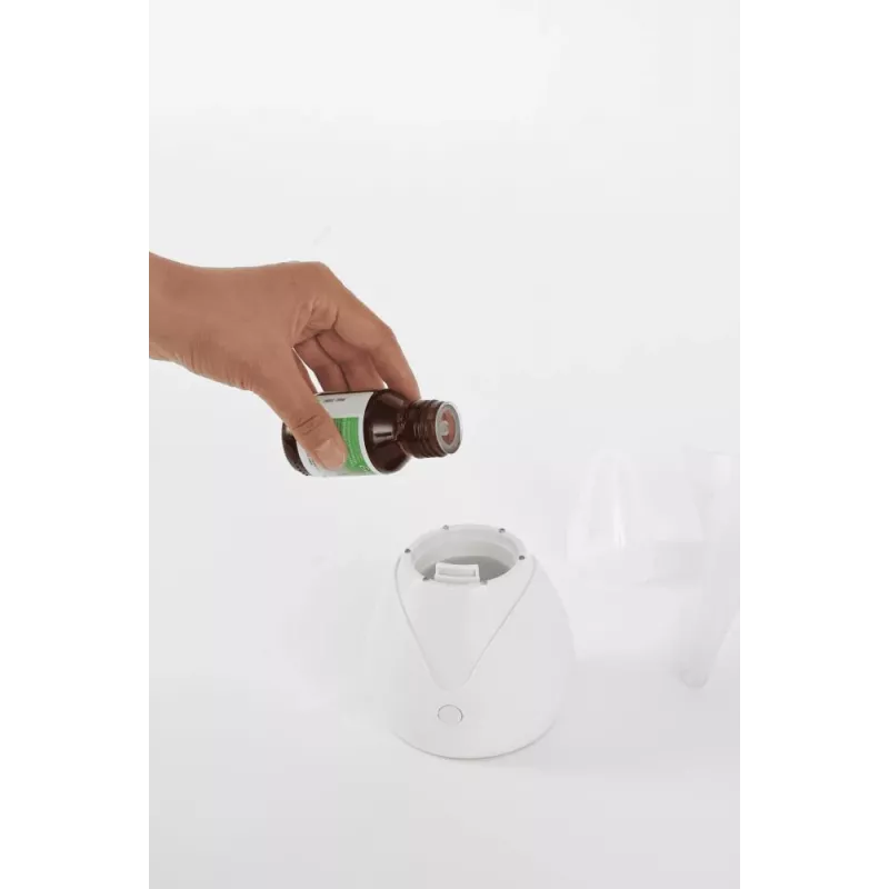 Aroma-Diffusor Stylies Luna Weiß — Ultraschall-Diffusor, Ø 10 cm, H 215 mm, 6 W, 220 g