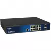 Managed 10-Port PoE Switch ALLNET ALL-SG8610PMJ mit 8 PoE+ Ports und 2 Uplink-Ports