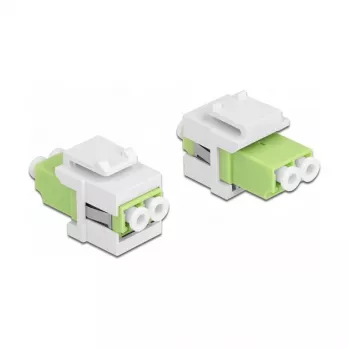 Keystone-Modul LC Duplex Buchse auf LC Duplex Buchse DeLOCK 86816